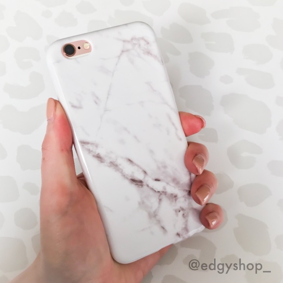 THE EDGY SHOP Accessories - Marble Soft iPhone Case